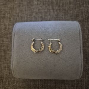 Vintage 14k Gold Hoop Earrings
